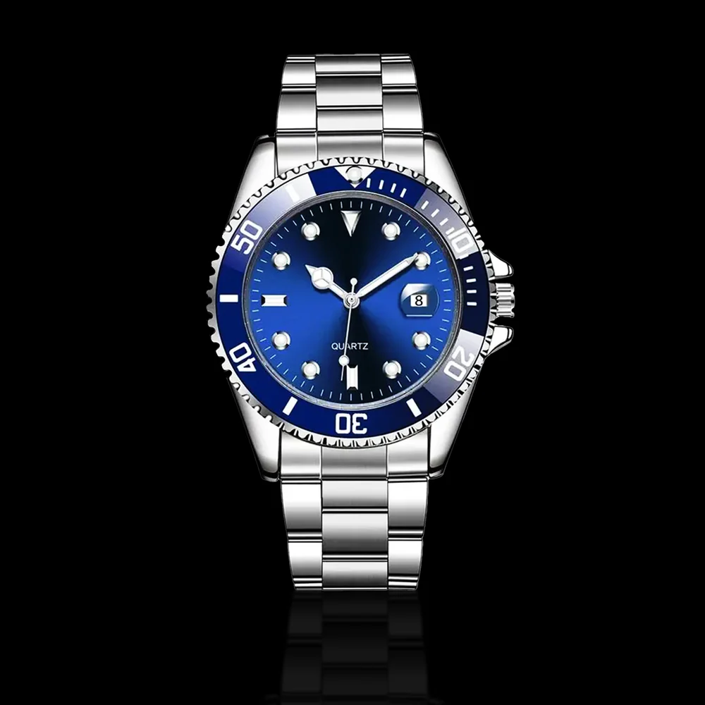OROLOGIO ROLLY BLU E SILVER